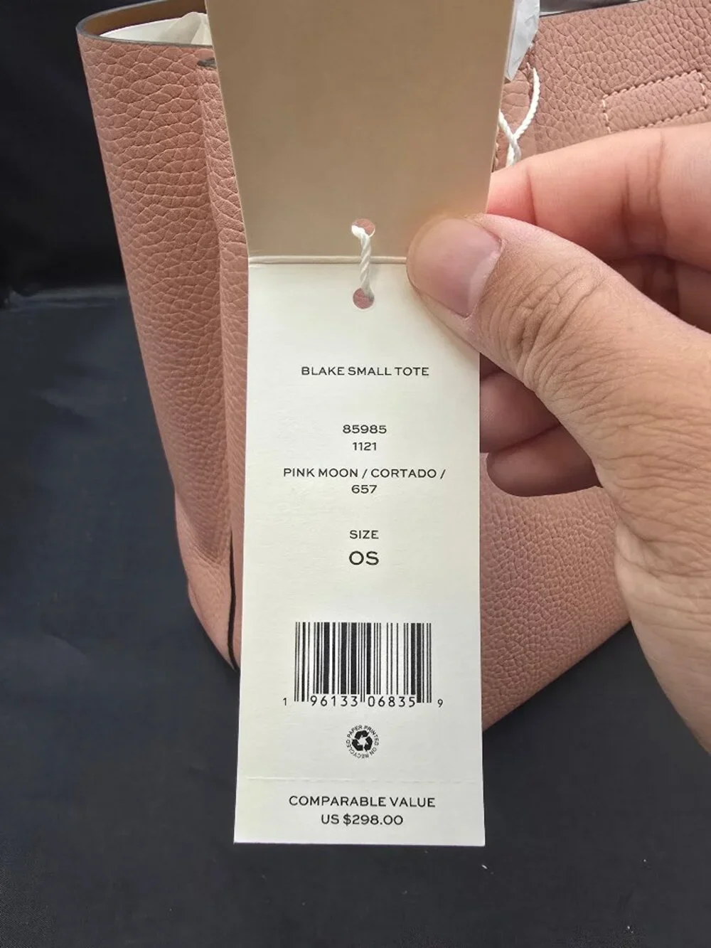 Tory Burch Blake Small Tote Pink Moon